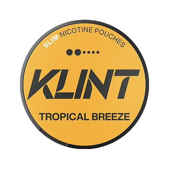 KLINT Tropical Breeze 8mg Tropical slim nicotine pouches