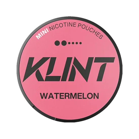 Klint Watermelon Mini 2.7mg Watermelon mini nicotine pouches