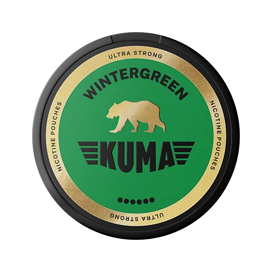 KUMA Wintergreen - Ultra Strong Wintergreen slim pouches