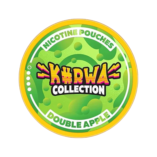 KURWA Double Apple slim nicotine pouches can
