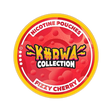 KURWA Fizzy Cherry slim nicotine pouches can