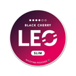 LEO Black Cherry slim pouches, flavour: Cherry