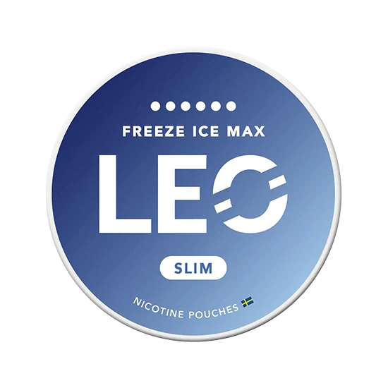 LEO Freeze Ice Max slim pouches, flavour: Mint