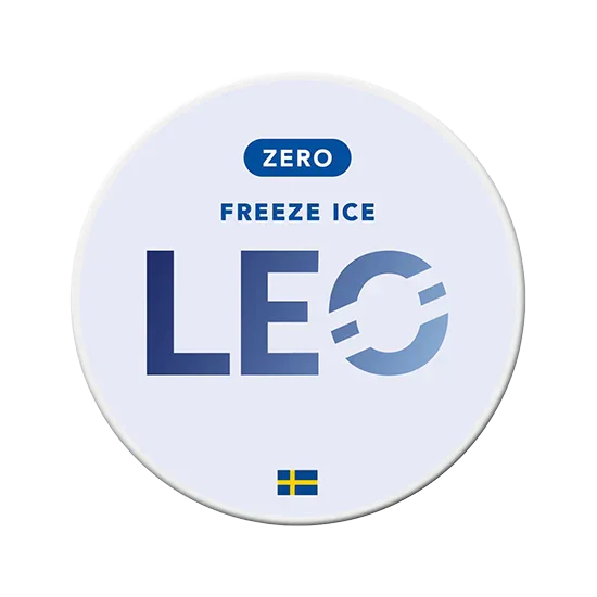 LEO Freeze Ice Zero slim pouches, flavour: Mint