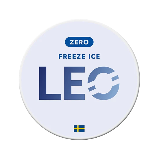 LEO Freeze Ice Zero slim pouches, flavour: Mint