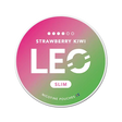 LEO Strawberry Kiwi Lime slim pouches, flavour: Strawberry, Kiwi, Lime