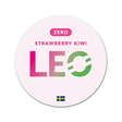 LEO Strawberry Kiwi Lime Zero slim pouches, flavour: Strawberry, Kiwi, Lime