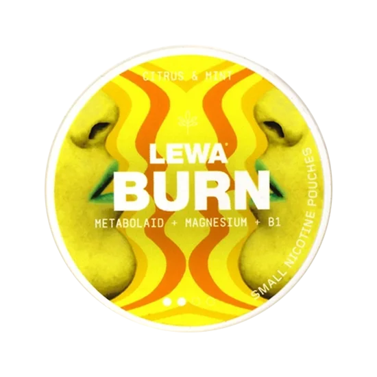 lewa burn citrus nicotine pouches