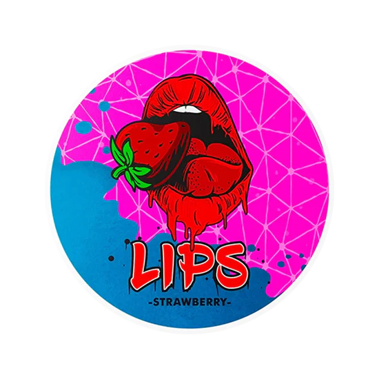 lips strawberry nicotine pouches