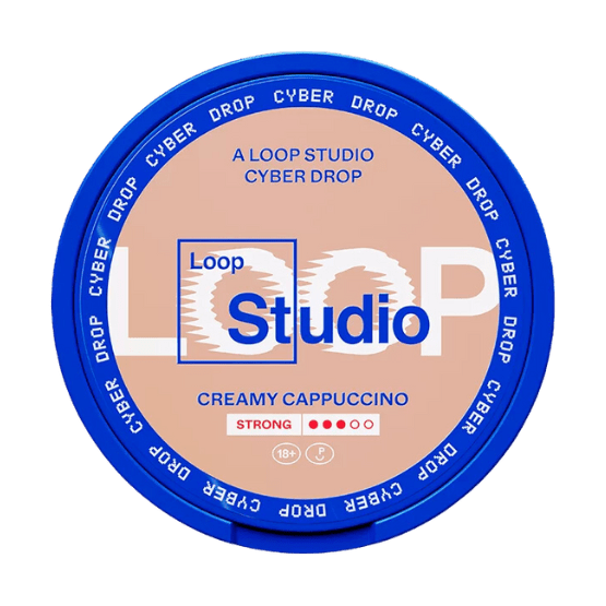 loop creamy cappuccino - 9.4mg nicotine pouches