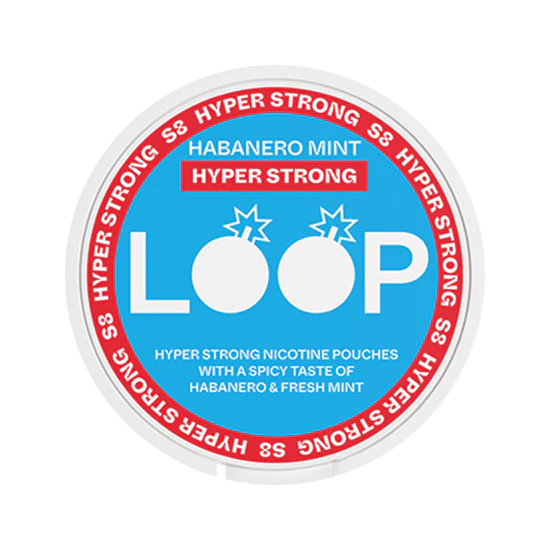 loop habanero mint hyper strong nicotine pouches