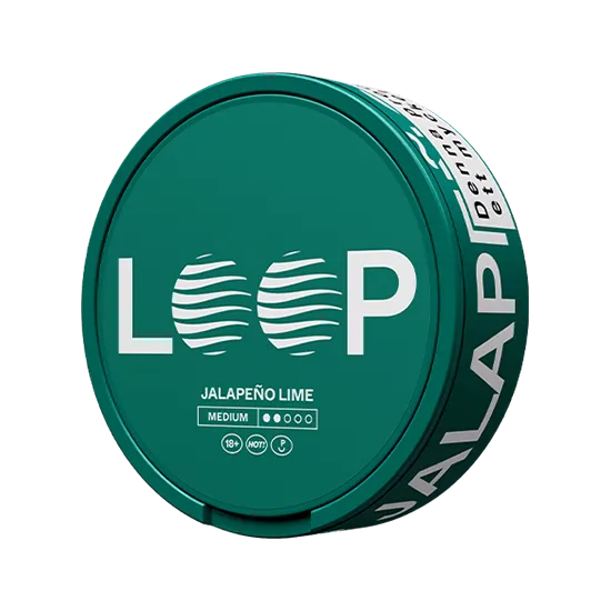 loop jalapeno lime medium nicotine pouch  