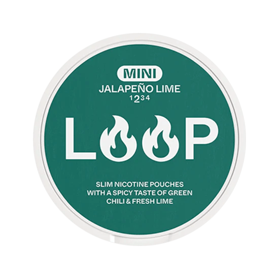 LOOP Jalapeno Lime Mini - Nicotine Pouches – Snus Vikings