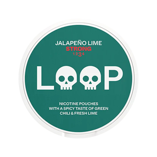 loop jalapeno lime strong nicotine pouches