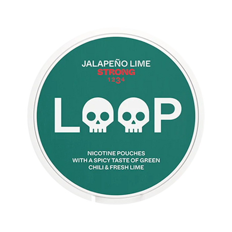 loop jalapeno lime strong nicotine pouches