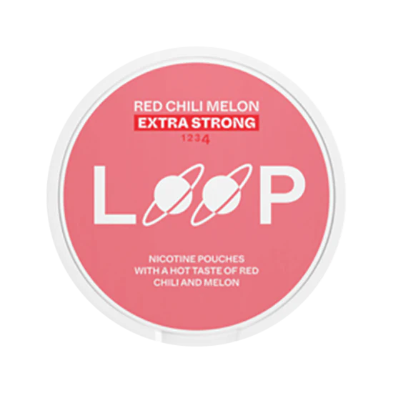 loop red chili melon extra strong nicotine pouches