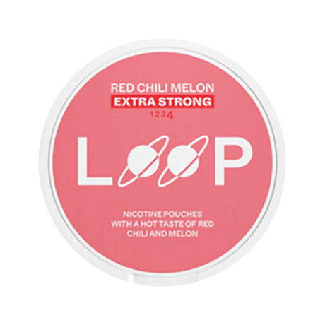 loop red chili melon extra strong nicotine pouches