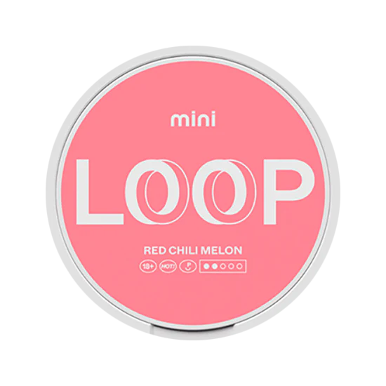 loop red chili melon mini nicotine pouches