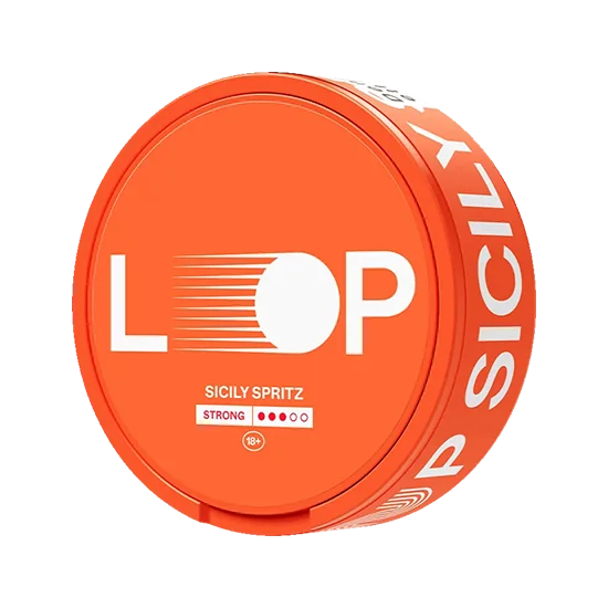 LOOP Sicily Spritz Strong - 8.9mg Orange, Citrus slim nicotine pouches