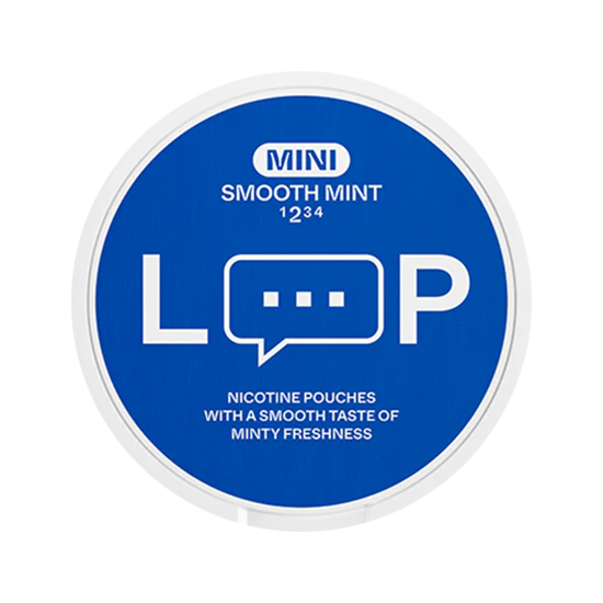 loop smooth mint mini nicotine pouches