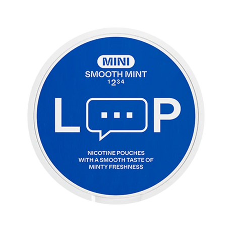 loop smooth mint mini nicotine pouches