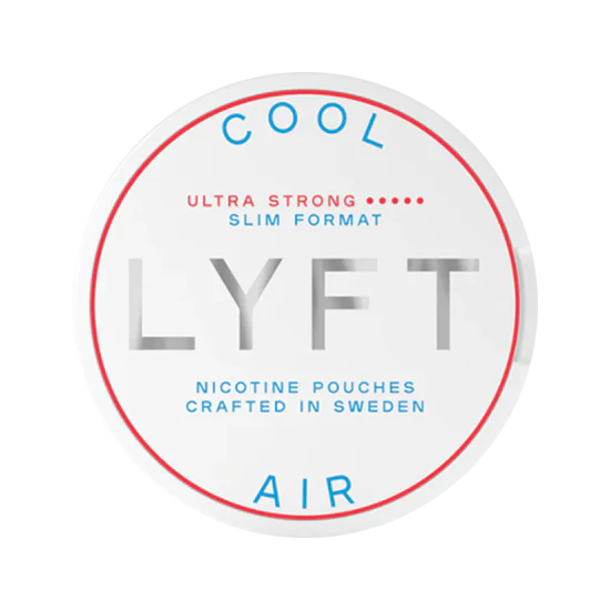 lyft cool air ultra strong nicotine pouches