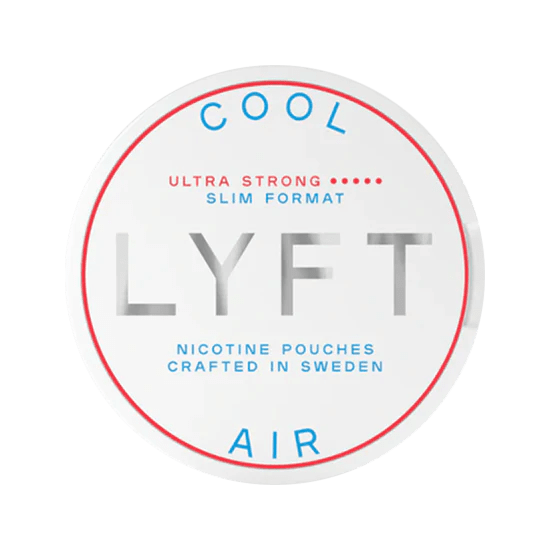 lyft cool air ultra strong nicotine pouches