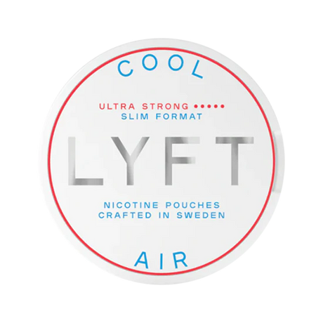 lyft cool air ultra strong nicotine pouches