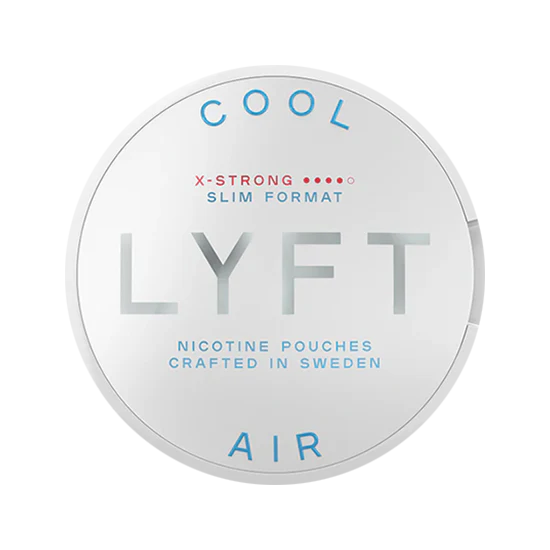 lyft cool air x strong nicotine pouches