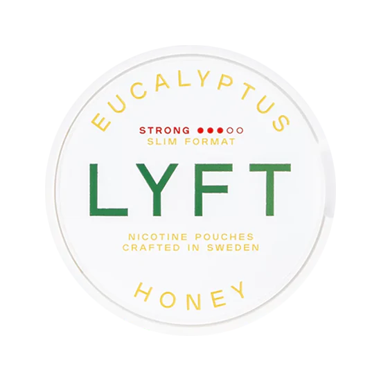 lyft eucalyptus honey strong nicotine pouches