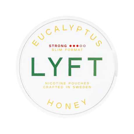 lyft eucalyptus honey strong nicotine pouches