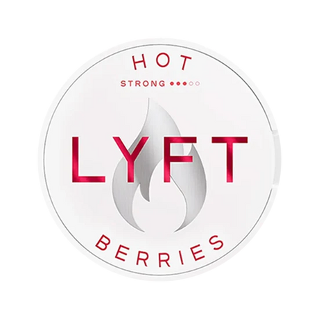 lyft hot berries strong nicotine pouches