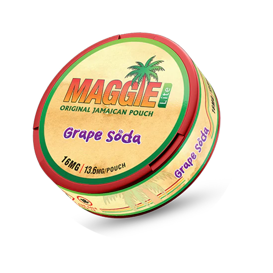 maggie grape soda lite nicotine pouches