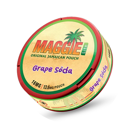 maggie grape soda lite nicotine pouches