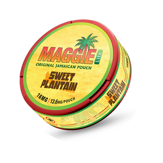 maggie sweet plantain lite nicotine pouches