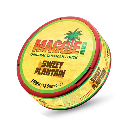 maggie sweet plantain lite nicotine pouches