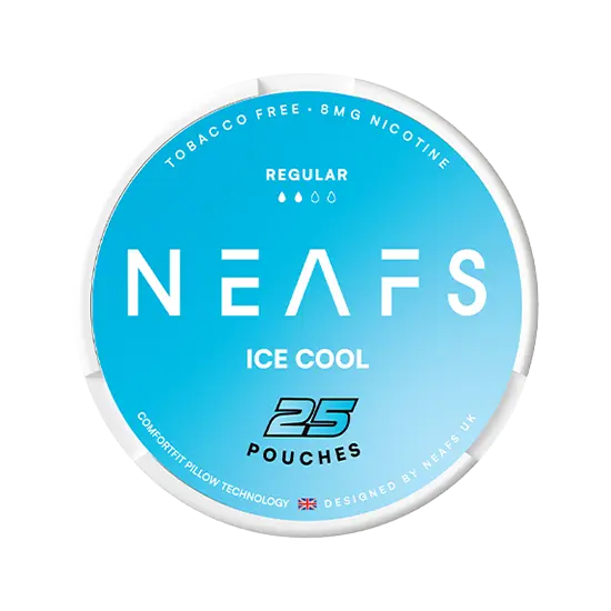 neafs ice cool nicotine-free nicotine pouches
