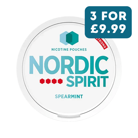 nordic spirit spearmint extra strong - 17 mg nicotine pouches