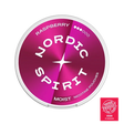 NORDIC SPIRIT Raspberry Strong slim nicotine pouch can