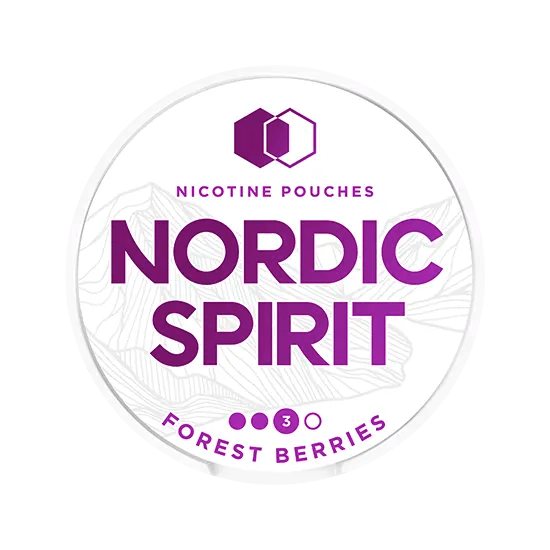 nordic spirit forest berries strong - 14 mg nicotine pouches