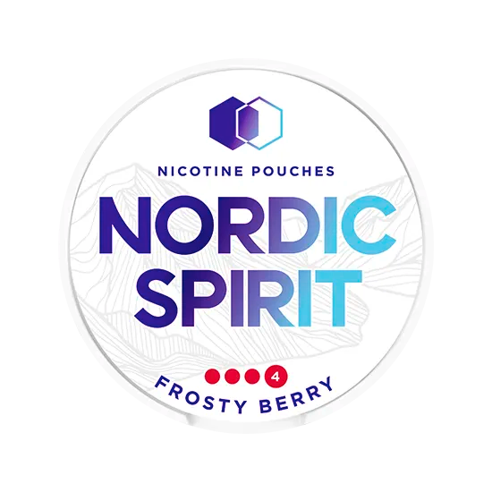 nordic spirit frosty berry extra strong - 17 mg nicotine pouches