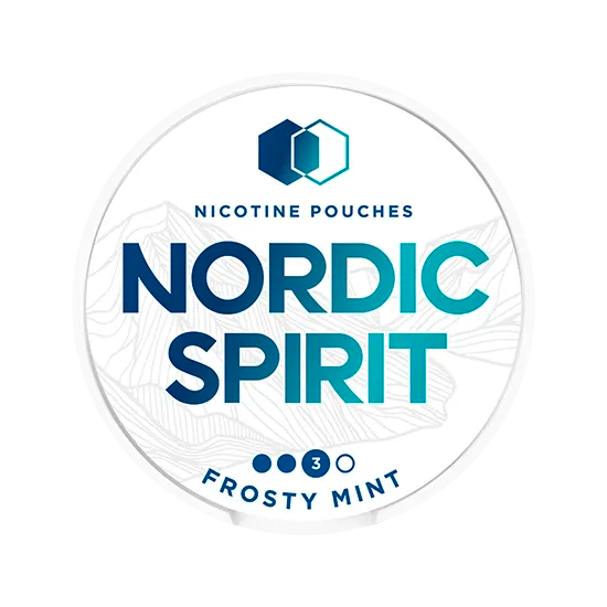 nordic spirit frosty mint strong - 14 mg nicotine pouches