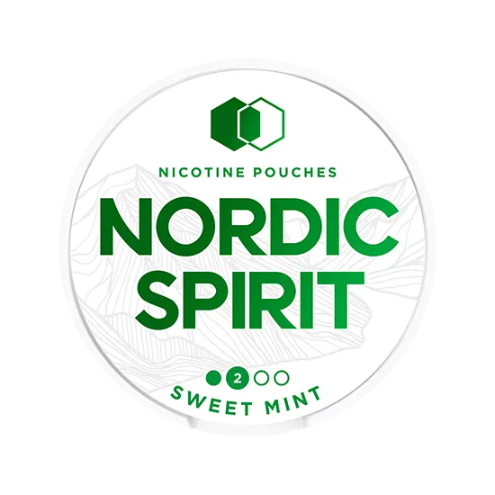 nordic spirit sweet mint regular - 9 mg nicotine pouches