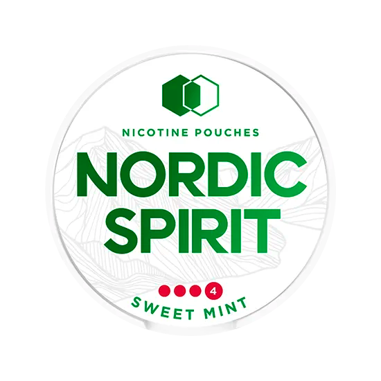 nordic spirit sweet mint extra strong - 17 mg nicotine pouches