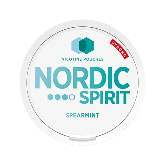 nordic spirit spearmint strong - 14 mg nicotine pouches