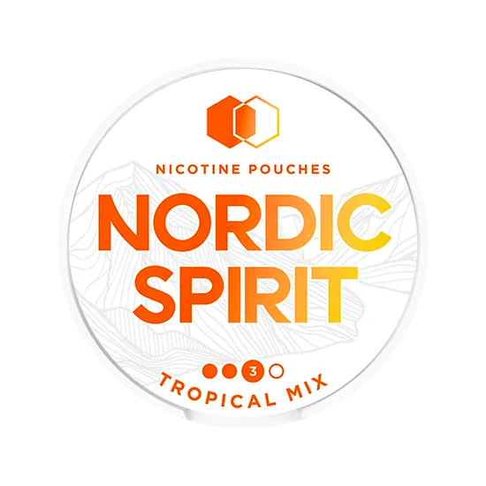 nordic spirit tropical mix strong - 14 mg nicotine pouches