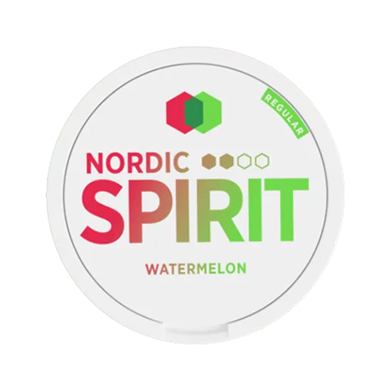 nordic spirit watermelon regular - 9 mg nicotine pouches