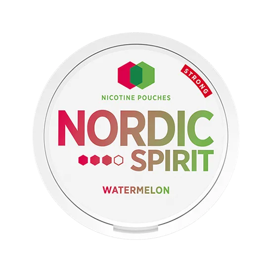 nordic spirit watermelon strong - 14 mg nicotine pouches