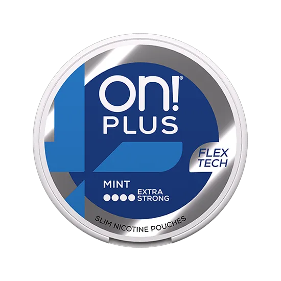 on plus mint extra strong nicotine pouch  