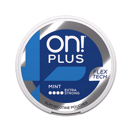 on plus mint extra strong nicotine pouch  